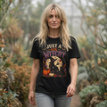 Just A Lil Witchy T-Shirt — Cute Halloween Witch Graphic Tee