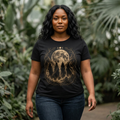 Vintage Witch Coven Moon Tee | Gothic Witchy Graphic Shirt | Dark Celestial Halloween T-Shirt