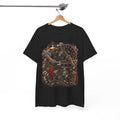 Mechanic Graphic Tee Wrench Reaper V8 Shirt | Hot Rod Garage Skull T-Shirt